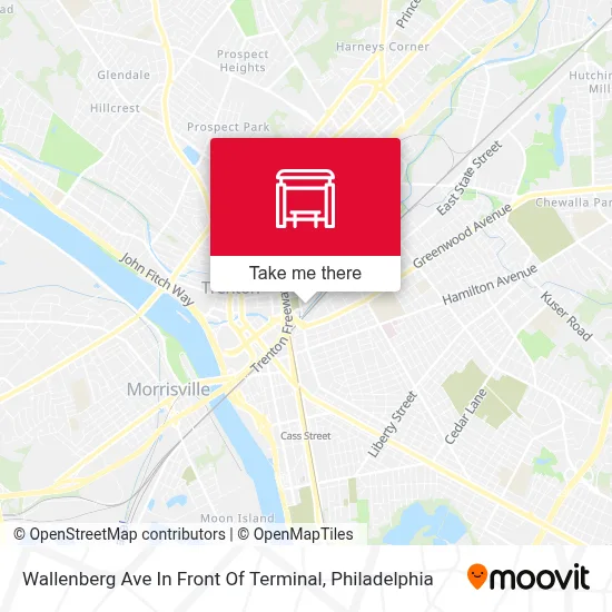 Wallenberg Ave In Front Of Terminal map