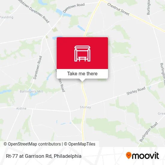 Rt-77 at Garrison Rd map