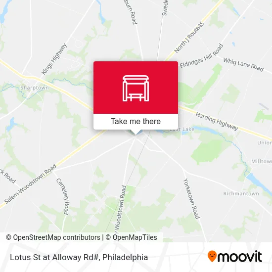 Lotus St at Alloway Rd# map