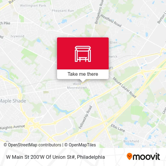 W Main St 200'W Of Union St# map