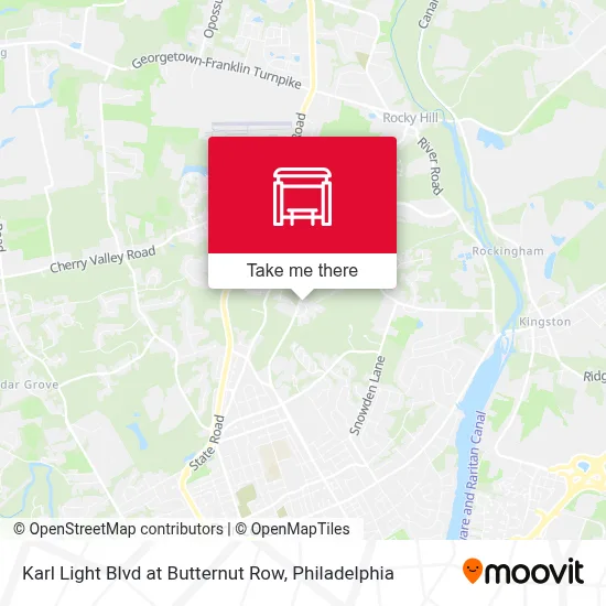 Karl Light Blvd at Butternut Row map