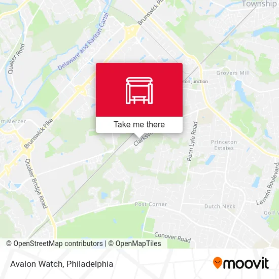 Avalon Watch map