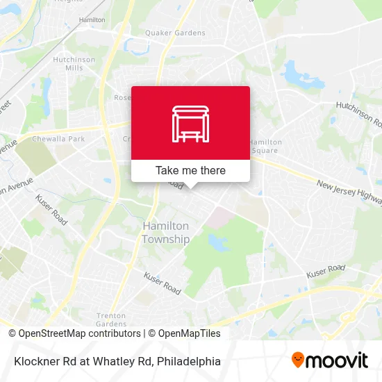 Klockner Rd at Whatley Rd map