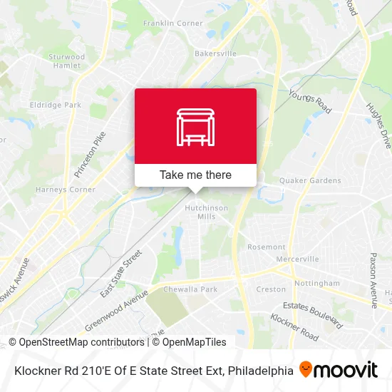 Klockner Rd 210'E Of E State Street Ext map