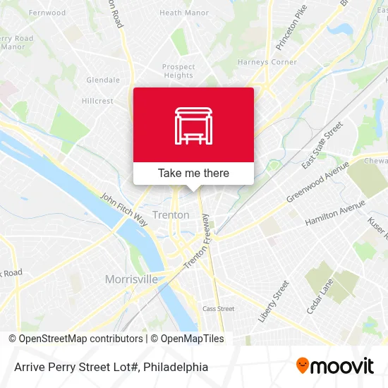 Arrive Perry Street Lot# map