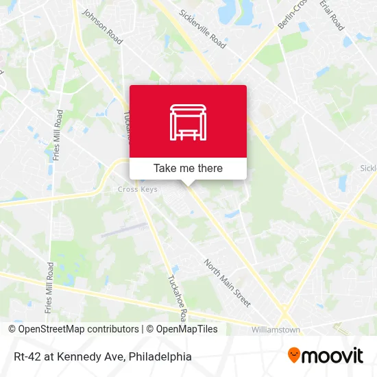 Rt-42 at Kennedy Ave map
