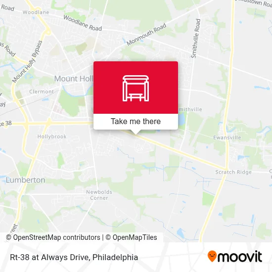 Mapa de Rt-38 at Always Drive