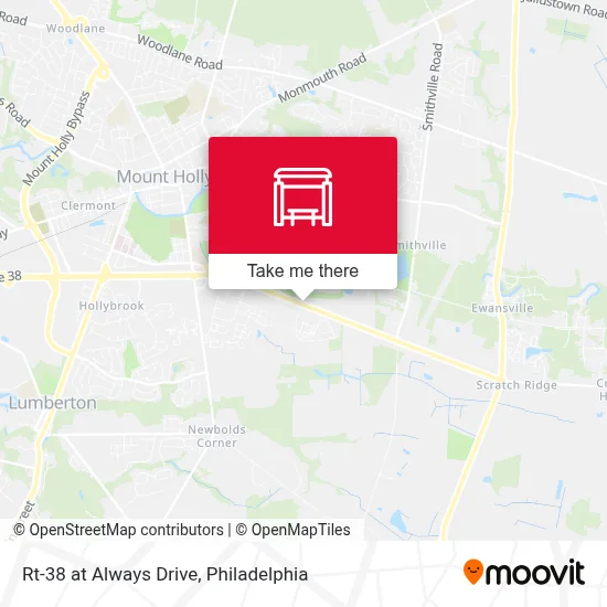 Mapa de Rt-38 at Always Drive
