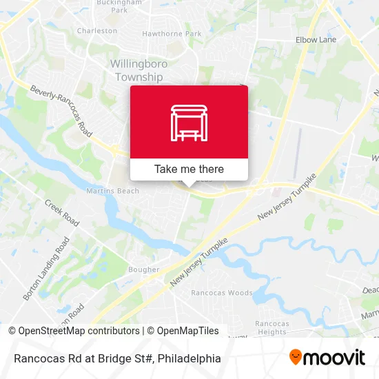 Rancocas Rd at Bridge St# map
