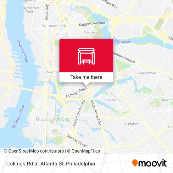Collings Rd at Atlanta St map