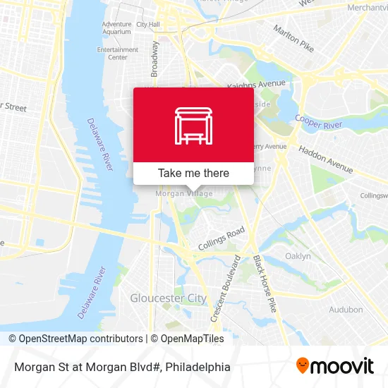 Morgan St at Morgan Blvd# map
