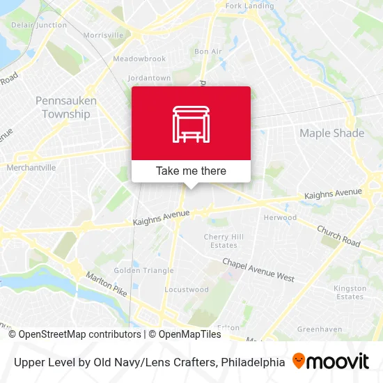 Upper Level by Old Navy / Lens Crafters map