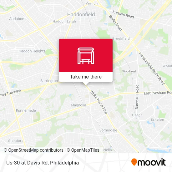 Us-30 at Davis Rd map