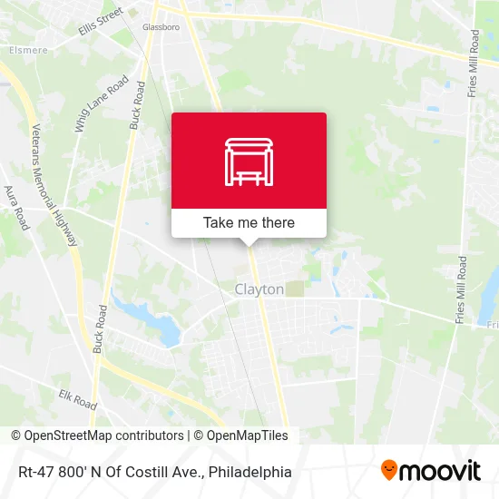 Rt-47 800' N Of Costill Ave. map