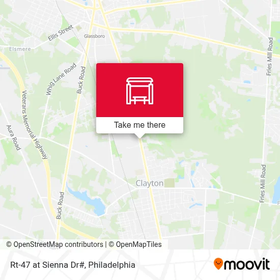 Rt-47 at Sienna Dr# map