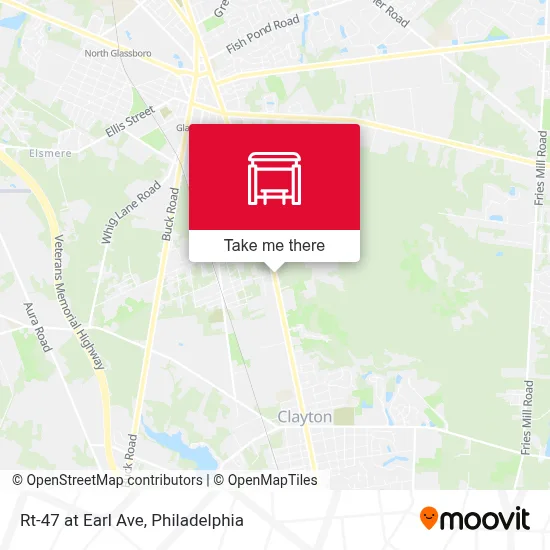 Rt-47 at Earl Ave map