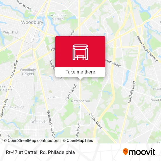 Rt-47 at Cattell Rd map
