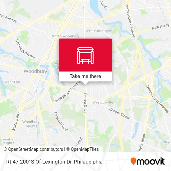 Rt-47 200' S Of Lexington Dr map