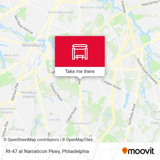 Rt-47 at Narraticon Pkwy map