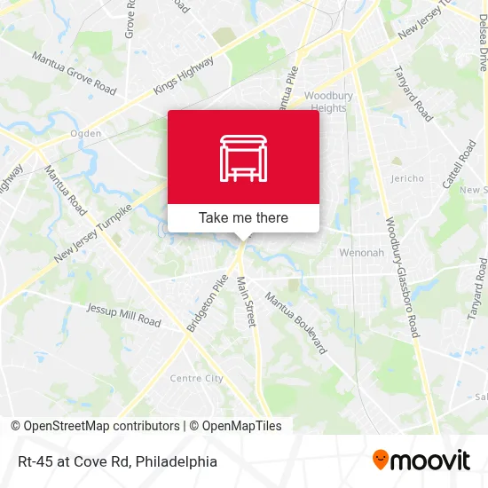 Rt-45 at Cove Rd map