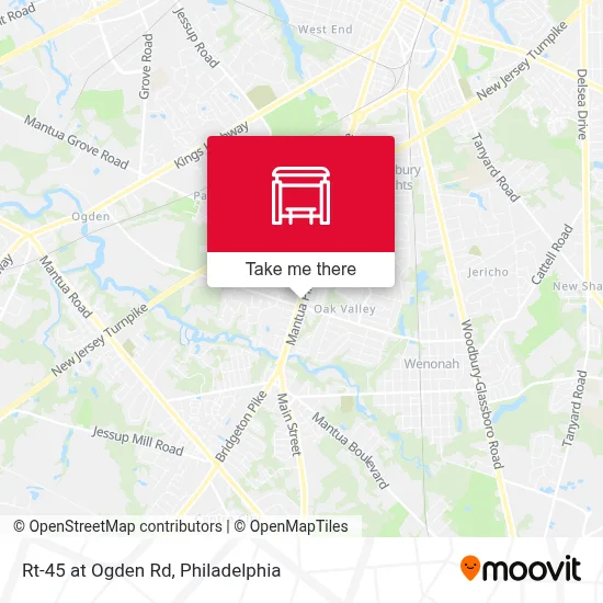 Rt-45 at Ogden Rd map