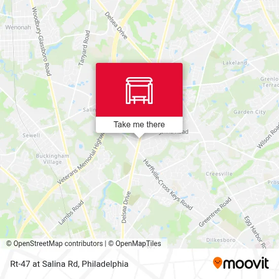 Rt-47 at Salina Rd map