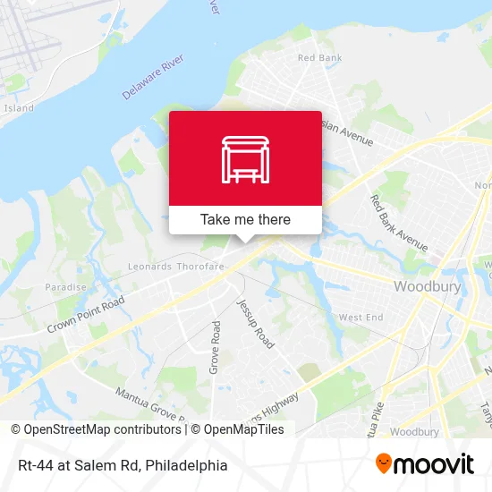 Rt-44 at Salem Rd map