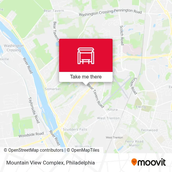 Mountain View Complex map