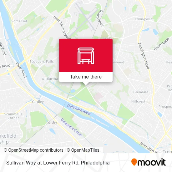 Sullivan Way at Lower Ferry Rd map