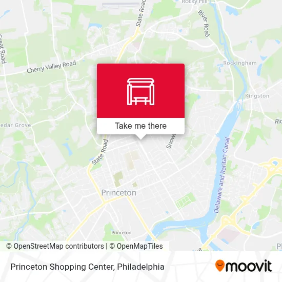 Princeton Shopping Center map