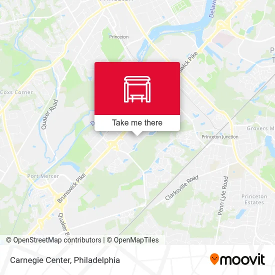 Carnegie Center map