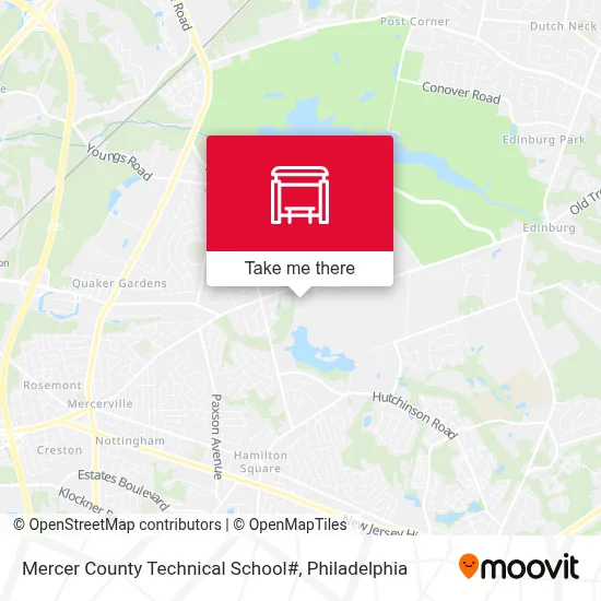 Mercer County Technical School# map