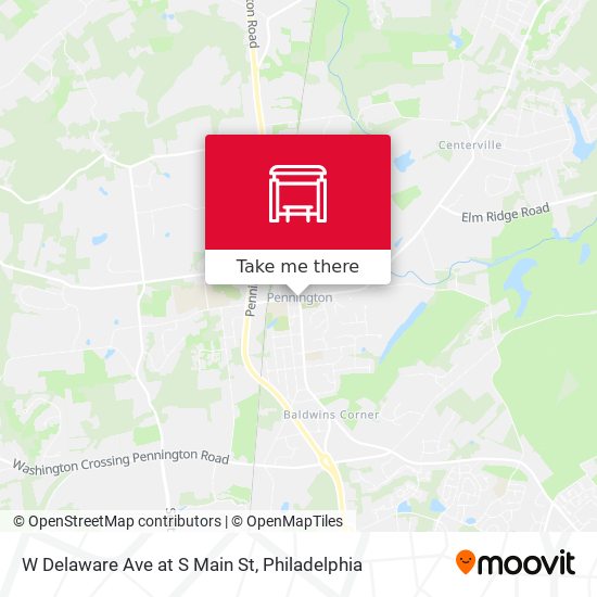 Mapa de W Delaware Ave at S Main St
