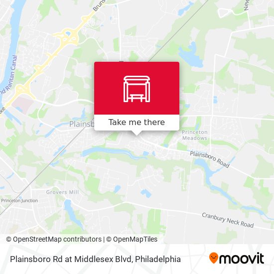 Mapa de Plainsboro Rd at Middlesex Blvd