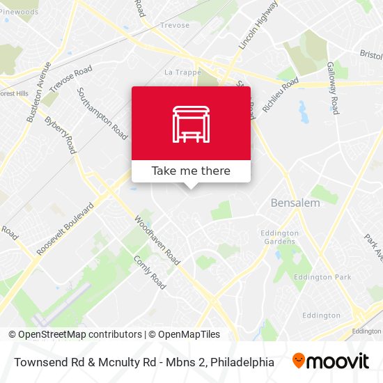 Mapa de Townsend Rd & Mcnulty Rd - Mbns 2