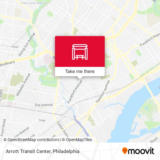 Arrott Transit Center map