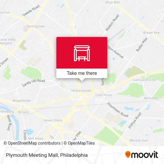 Plymouth Meeting Mall map