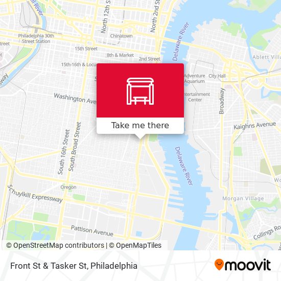 Mapa de Front St & Tasker St