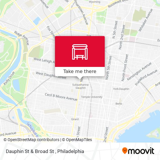 Mapa de Dauphin St & Broad St