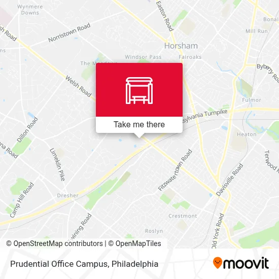 Prudential Office Campus map