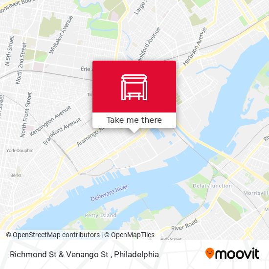 Mapa de Richmond St & Venango St