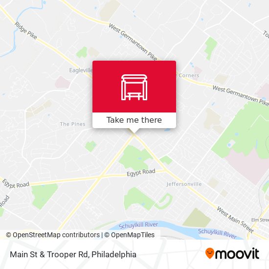 Mapa de Main St & Trooper Rd