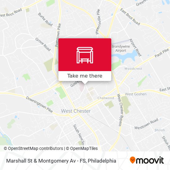 Marshall St & Montgomery Av - FS map