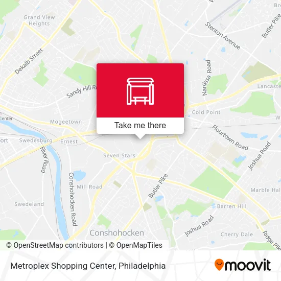 Metroplex Shopping Center map