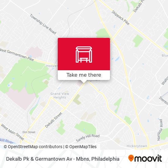 Dekalb Pk & Germantown Av - Mbns map