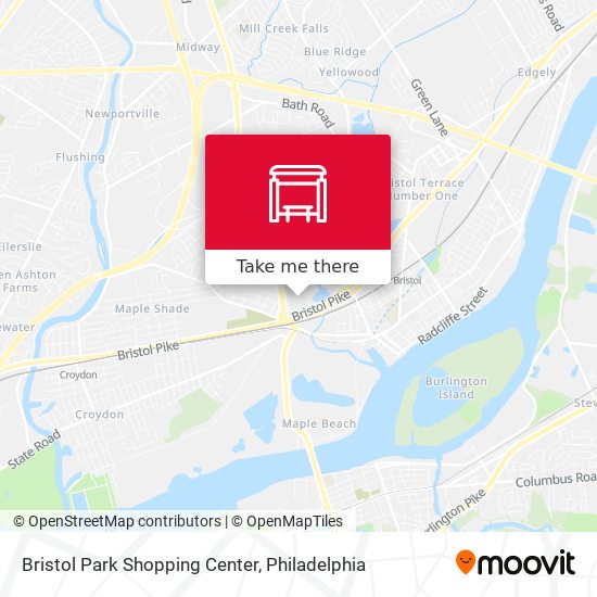 Bristol Park Shopping Center map