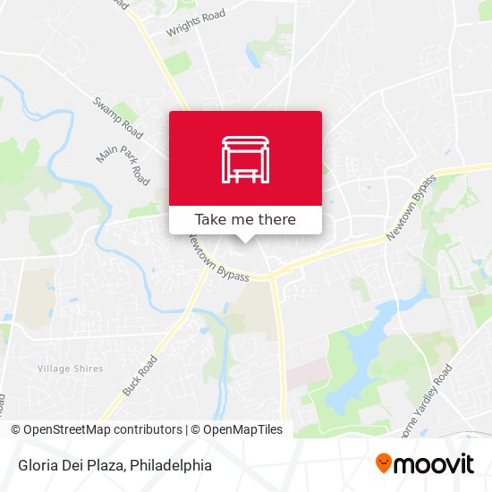 Gloria Dei Plaza map