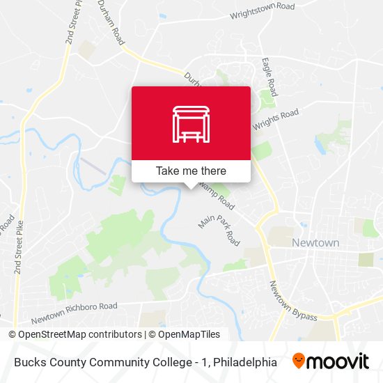 Mapa de Bucks County Community College - 1