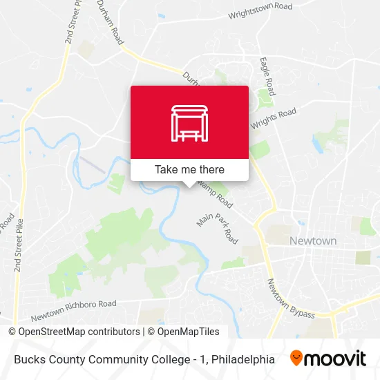 Bucks County Community College - 1 map