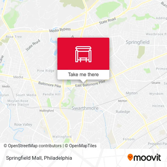 Springfield Mall map